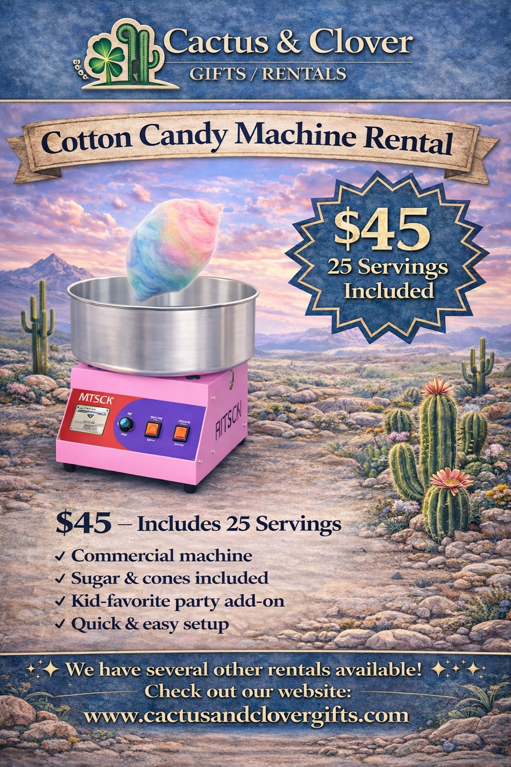 Cotton candy