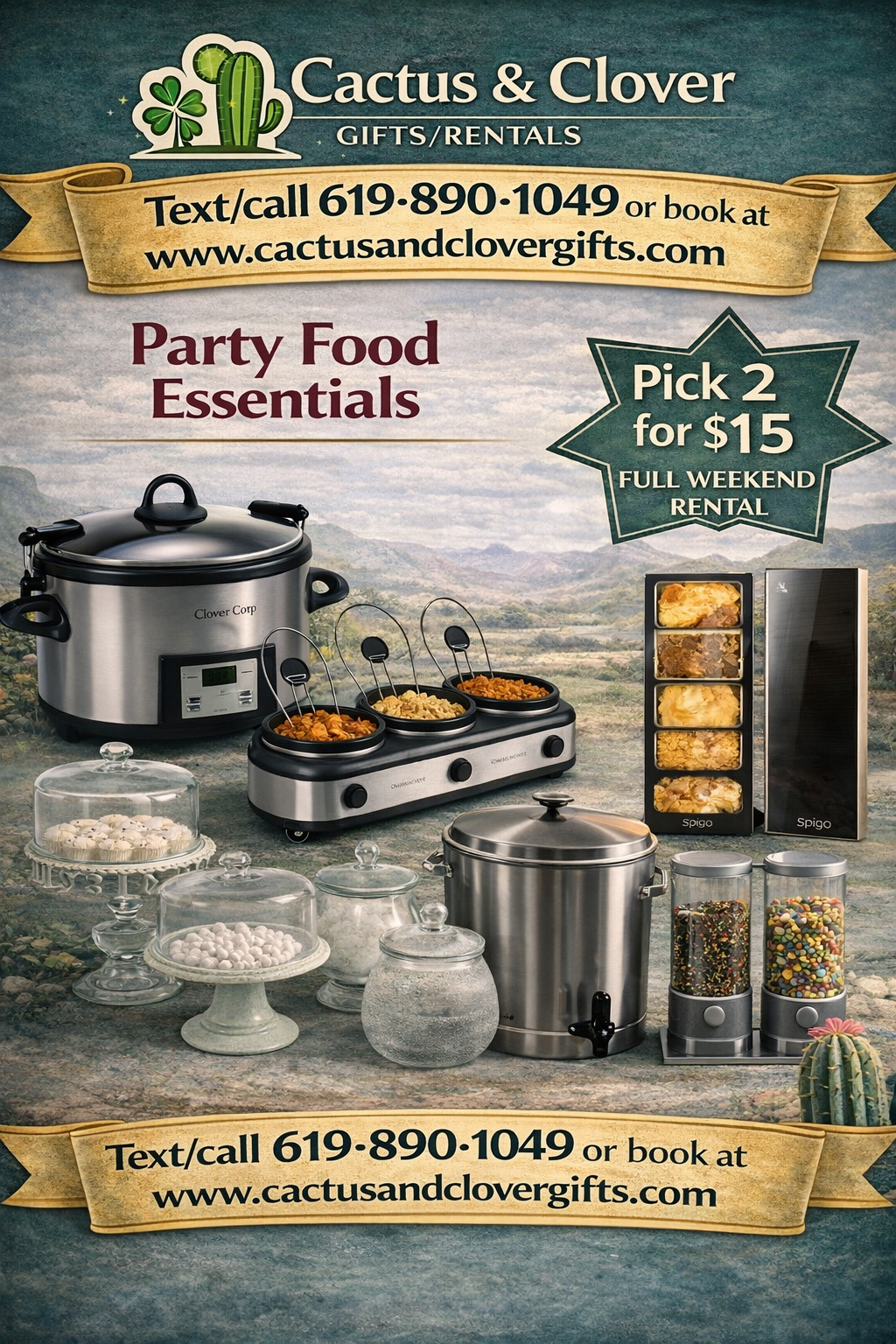 Party Food Essentials