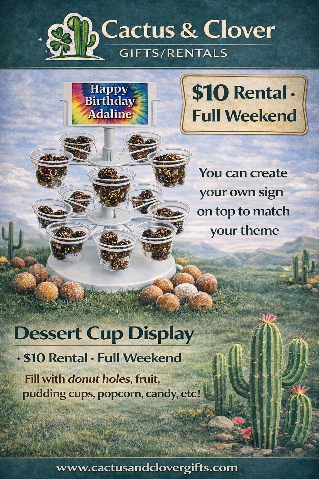 Sweet treat display