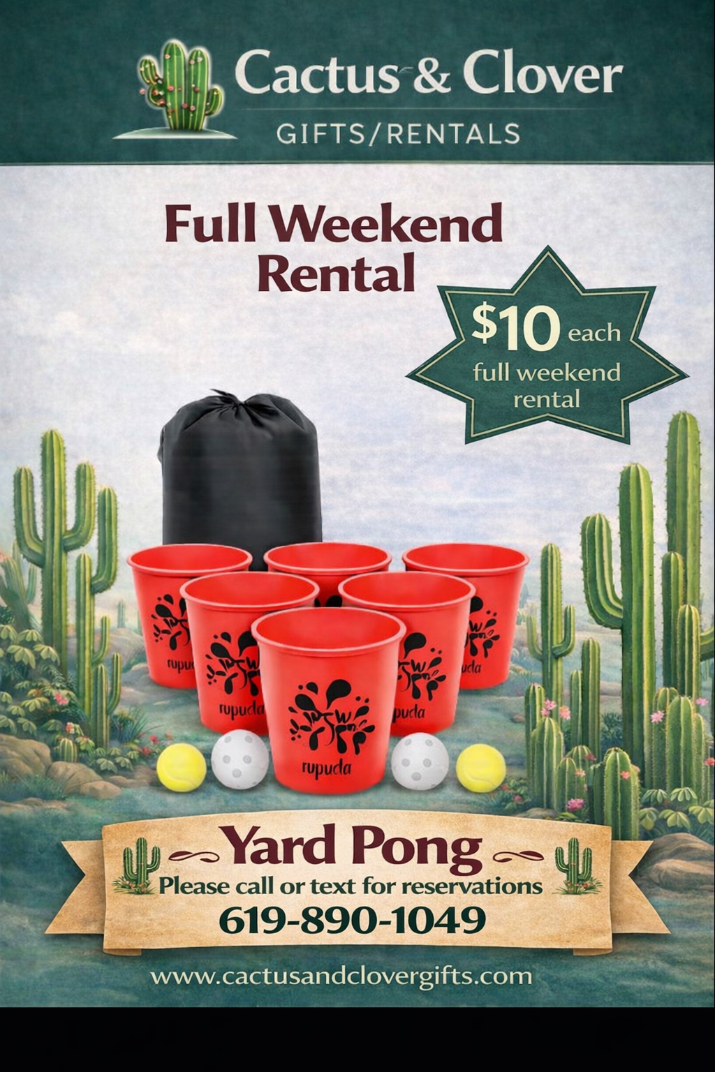 Giant Yard Pong