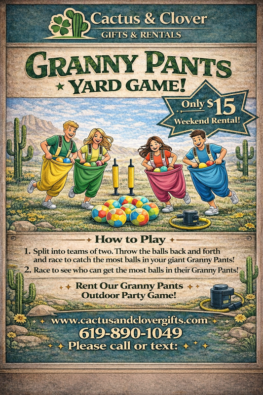 Granny Pants yard game