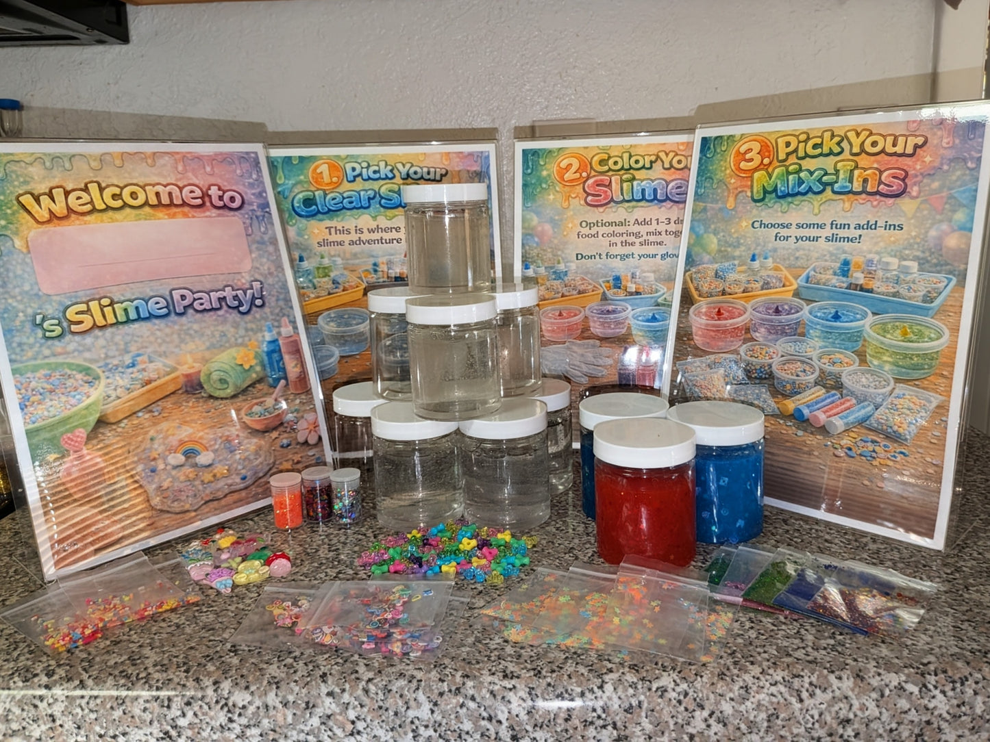 Slime Party Package Rental