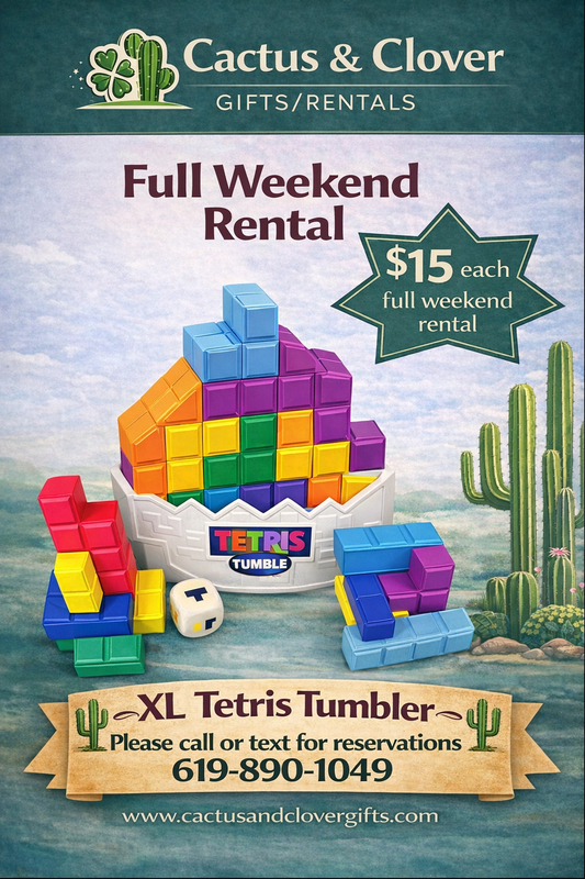 Giant Tetris Tumbler