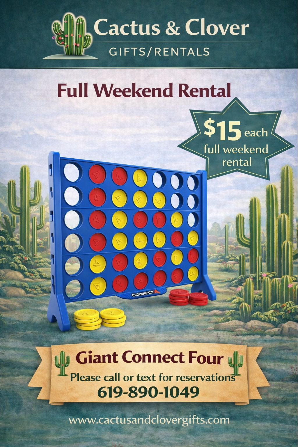 Giant Connect Four