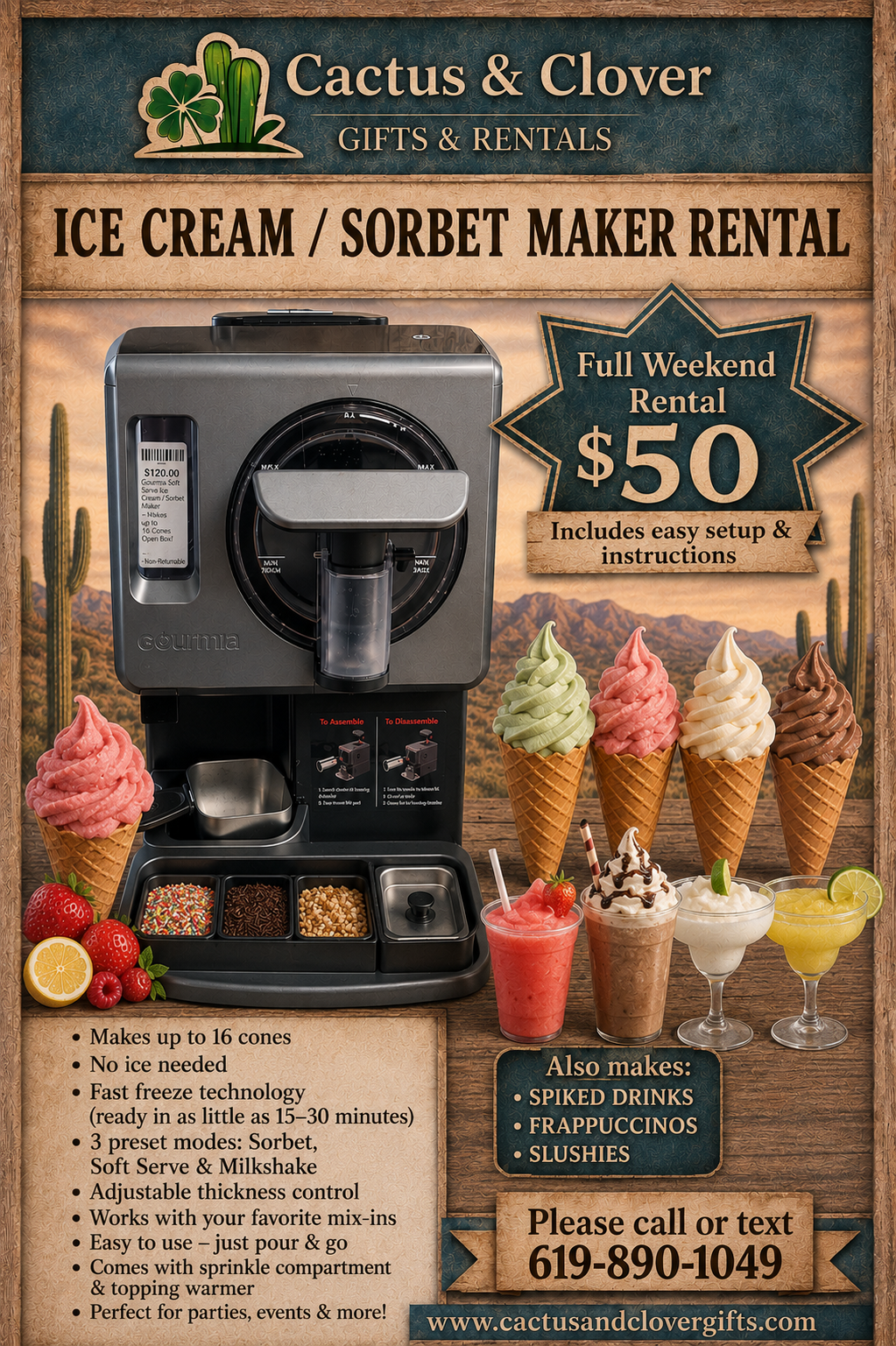 Ice cream machine