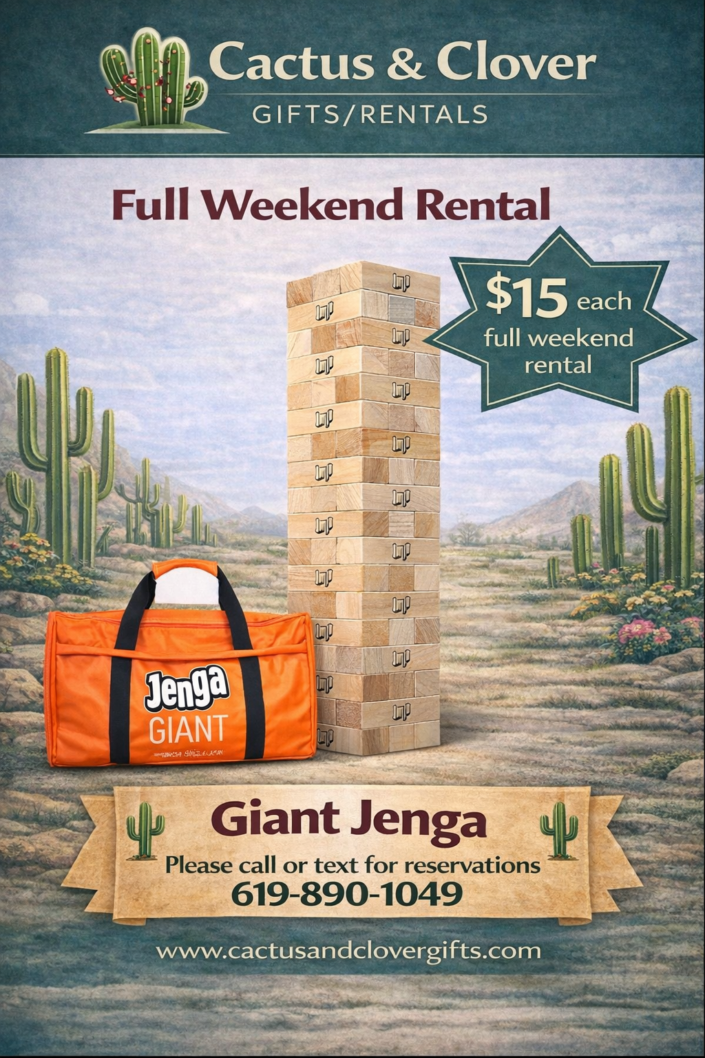 Giant Jenga